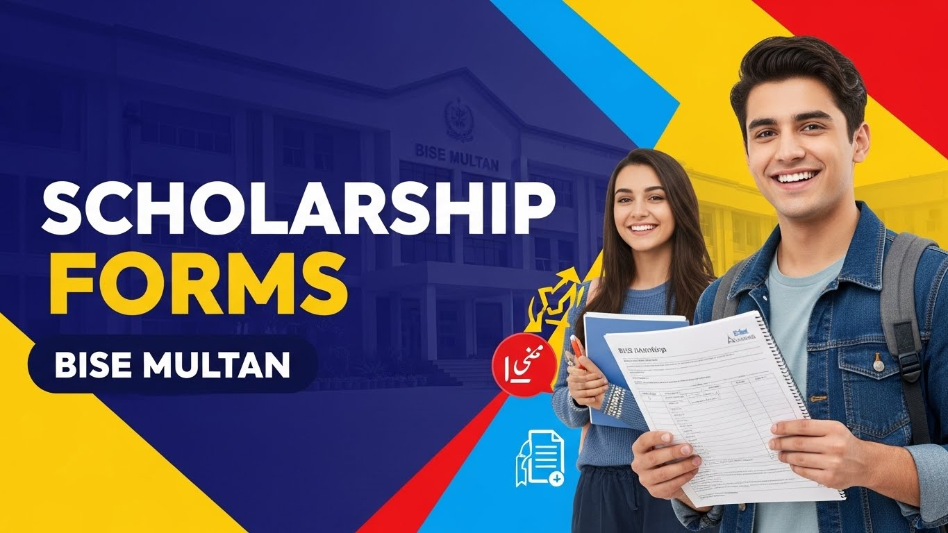 Scholarship Application Forms 2025 BISE Multan