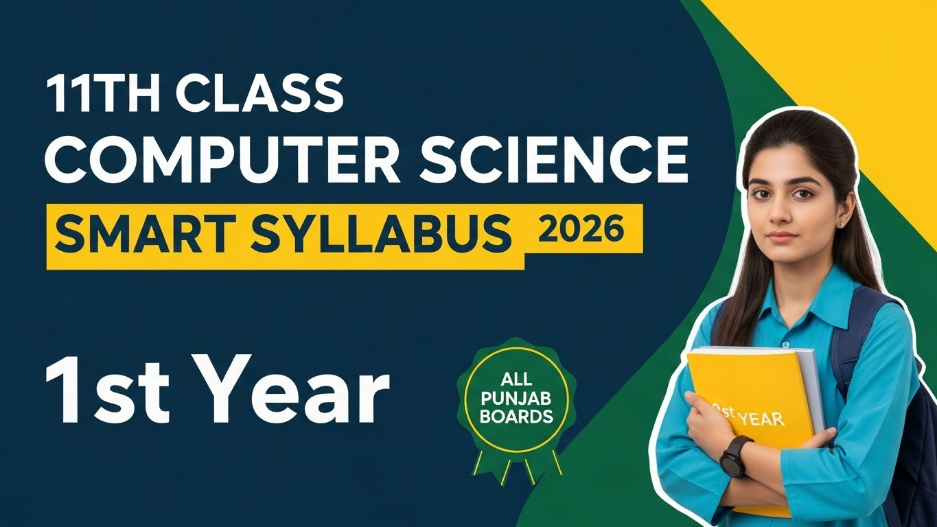 11th Class Computer Science Smart Syllabus 2026