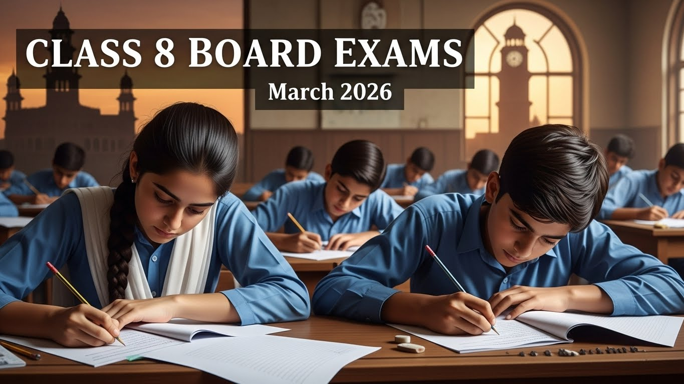 Multan Class 8 Board Exams 2026 to Be Held in March After Four-Year Gap
